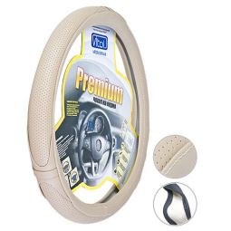 Vitol Оплетка (чехол) на руль БО кожа K 039