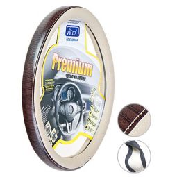 Vitol Оплетка (чехол) на руль БО кожа K 057