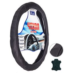 Vitol Оплетка (чехол) на руль кожа 6510