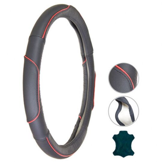 Vitol Оплетка (чехол) на руль БО кожа VL017 Vitol Оплетка (чехол) на руль БО кожа VL017