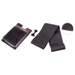 Vitol Оплетка (чехол) на руль обшиваемая кожа VSF68/1 (1 шов)