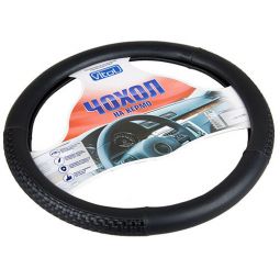 Vitol Оплетка (чехол) на руль кожзам C 090101