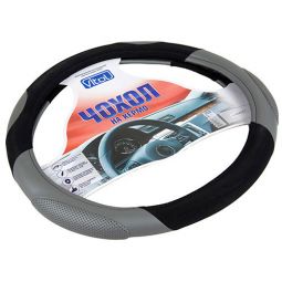 Vitol Оплетка (чехол) на руль кожзам U 100403