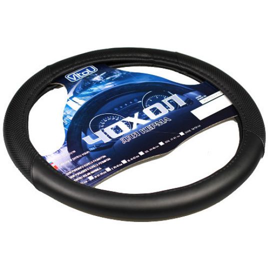 Vitol Оплетка (чехол) на руль кожзам PU 100504 Vitol Оплетка (чехол) на руль кожзам PU 100504