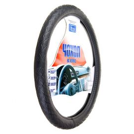 Vitol Оплетка (чехол) на руль кожзам BB 1209005
