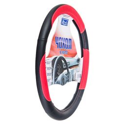 Vitol Оплетка (чехол) на руль кожзам FD103010