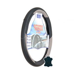 Vitol Оплетка (чехол) на руль кожа с вставками 09NR075