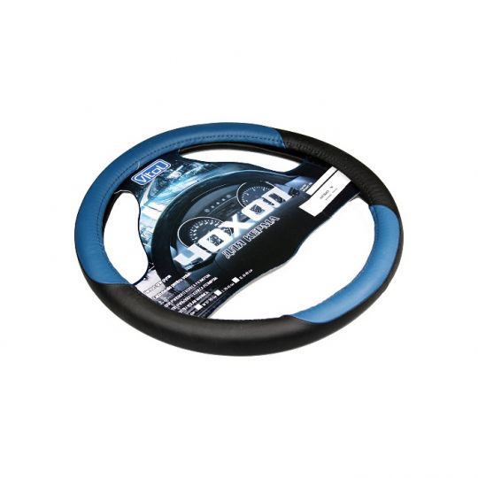 Vitol Оплетка (чехол) на руль кожа прессованная с вставками 09NR603 Vitol Оплетка (чехол) на руль кожа прессованная с вставками 09NR603