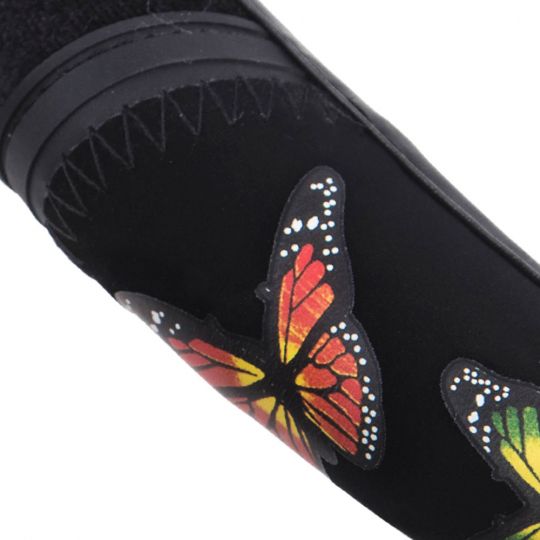 Штурмовик Оплетка на руль (каркасная) Ш-190403 BF, размер M, Эко-кожа Черная Бабочки