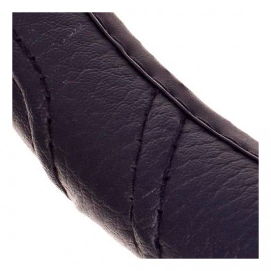 Vitol Оплетка на руль (каркасная) 16280B, размер XL, кожзам Черный