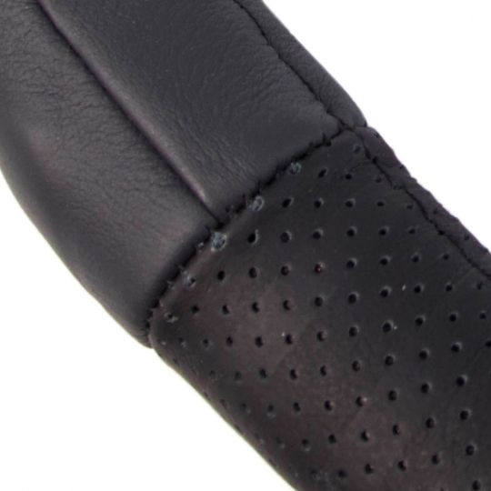 Vitol Оплетка на руль (каркасная) B 317, размер XXL, БО кожа Черная Vitol Оплетка на руль (каркасная) B 317, размер XXL, БО кожа Черная