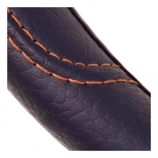 Vitol Оплетка на руль (каркасная) F 16113, размер S, Кожзам Черный