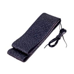 Vitol Оплетка на руль (обшиваемая) F16999, размер M,  Дермантин черный 4мм