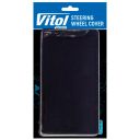 Vitol Оплетка на руль обшиваемая VSF-H68/4 (4 шва), размер M, перфорированная кожа Черная