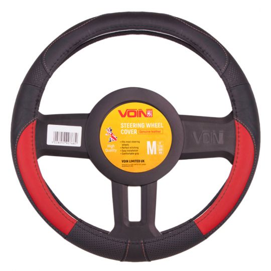 Voin Оплетка на руль (каркасная) VLOD-L2031 BK/RD, размер M, БО, Перфорированная кожа Черно-красная Voin Оплетка на руль (каркасная) VLOD-L2031 BK/RD, размер M, БО, Перфорированная кожа Черно-красная