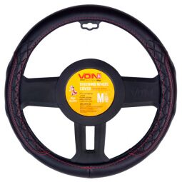 Voin Оплетка на руль (каркасная) VLOD-L2163 BK, размер M, БО, Перфорированная кожа Черная Voin Оплетка на руль (каркасная) VLOD-L2163 BK, размер M, БО, Перфорированная кожа Черная