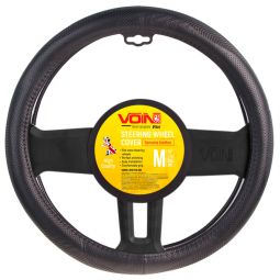 Voin Оплетка на руль (каркасная) VLOD-L949, размер M, БО, Перфорированная кожа Черная Voin Оплетка на руль (каркасная) VLOD-L949, размер M, БО, Перфорированная кожа Черная