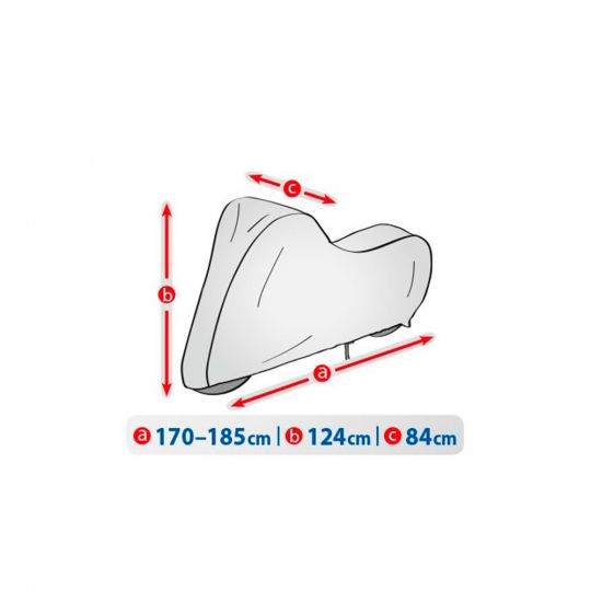 Kegel Чехол-тент для скутера Basic Garage Scooter M (170-185х124х84)