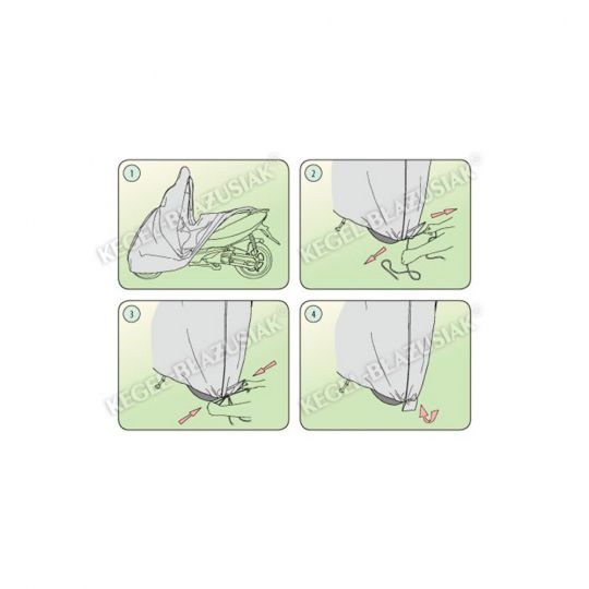 Kegel Чехол-тент для скутера Basic Garage Scooter M (170-185х124х84)