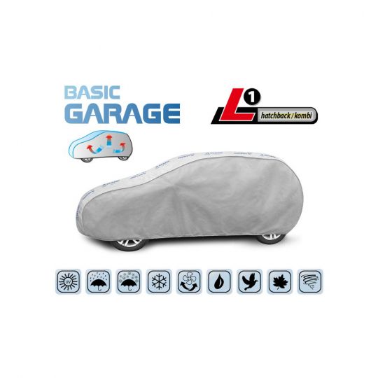 Kegel чехол-тент Basik Garage Hatchback L1 (405-430х136х148) Kegel чехол-тент Basik Garage Hatchback L1 (405-430х136х148)