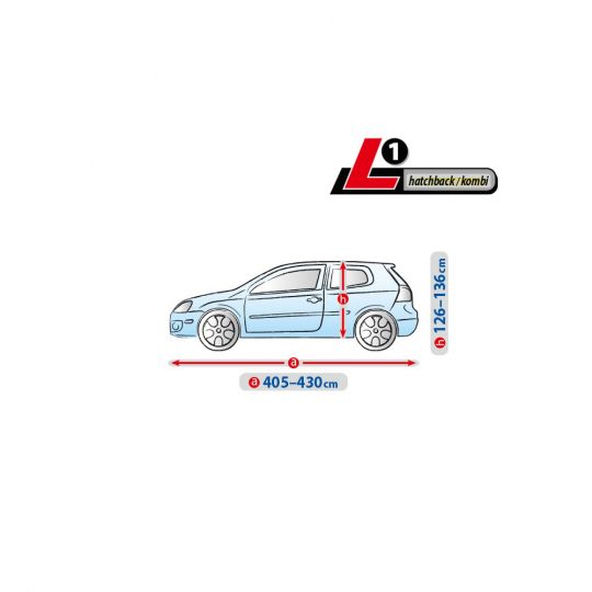 Kegel чехол-тент Basik Garage Hatchback L1 (405-430х136х148) Kegel чехол-тент Basik Garage Hatchback L1 (405-430х136х148)