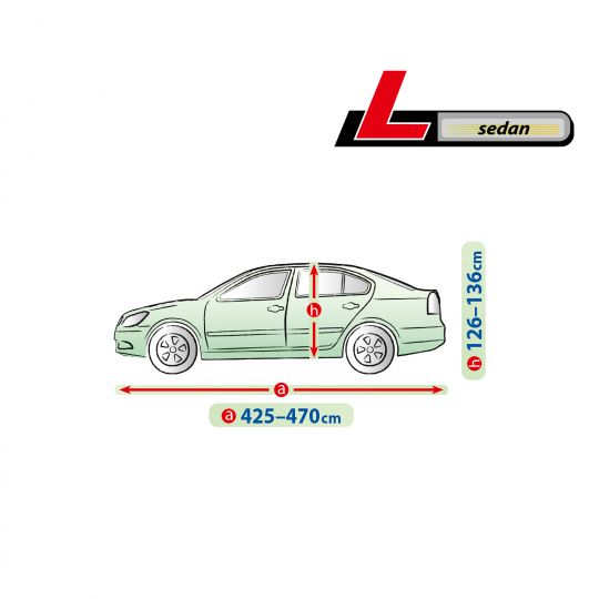Kegel чохол-тент Membrane Garage Sedan L (425-470х136х148)
