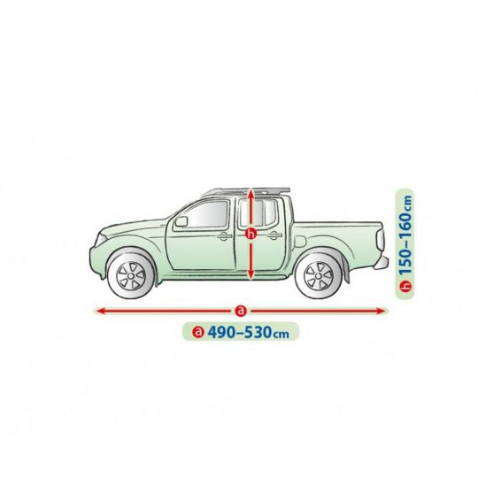 Kegel Чехол-тент Mobile Garage PICKUP без Кунга XL (490-530х160х148)