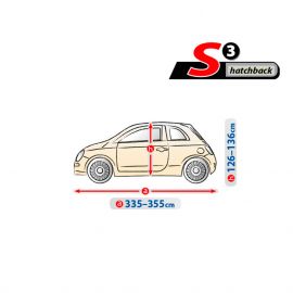 Kegel чехол-тент Optimal Garage S3 Hatchback (335-355*136*148)