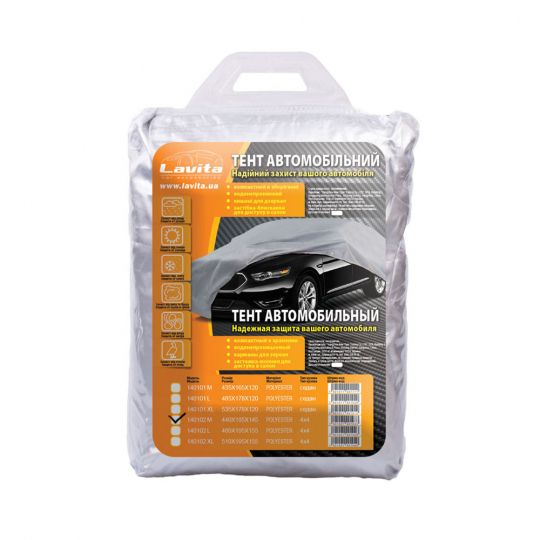 LAVITA LA 140102XL Тент для автомобиля джип/минивэн XL (510*195*155)