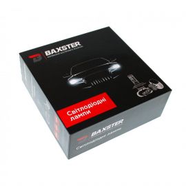 Baxster Лампы автомобильные светодиодные S1 H3 6000K 4000Lm (2 шт)