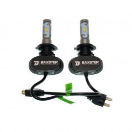 Baxster Лампы автомобильные светодиодные S1 H7 6000K 4000Lm (2 шт)