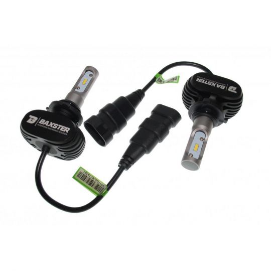 Baxster Лампы автомобильные светодиодные S1 HB4 (9006) 6000K 4000Lm (2 шт)