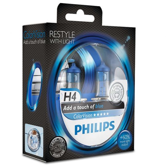 Philips ColorVision (+60% света) - Лампочки автомобильные