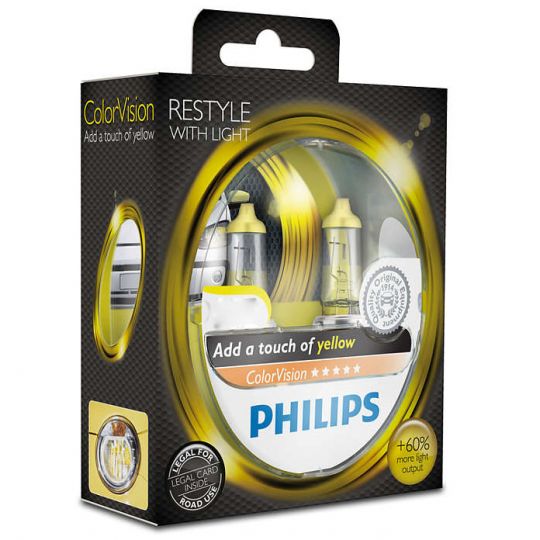 Philips ColorVision (+60% света) - Лампочки автомобильные