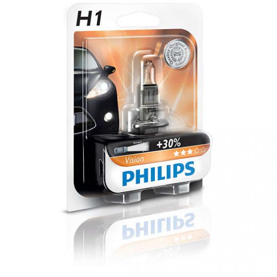 Philips Vision (+30% света) - Лампочки автомобильные Philips Vision (+30% света) - Лампочки автомобильные