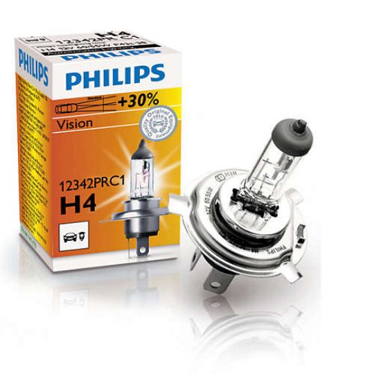 Philips Vision (+30% света) - Лампочки автомобильные Philips Vision (+30% света) - Лампочки автомобильные