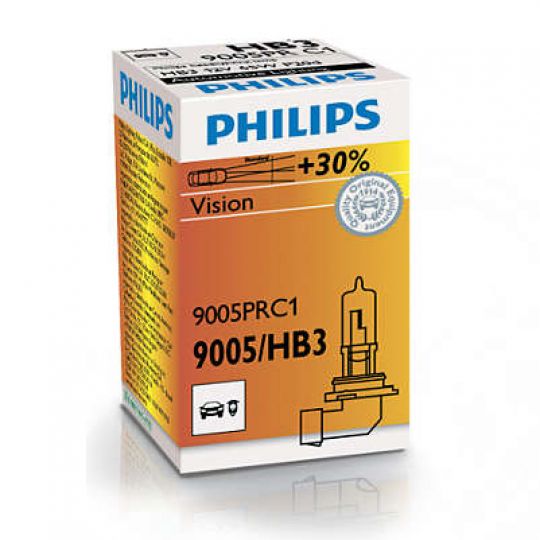 Philips Vision (+30% света) - Лампочки автомобильные Philips Vision (+30% света) - Лампочки автомобильные