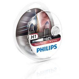 Philips VisionPlus (+60% света) - Лампочки автомобильные