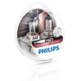 Philips VisionPlus (+60% света) - Лампочки автомобильные