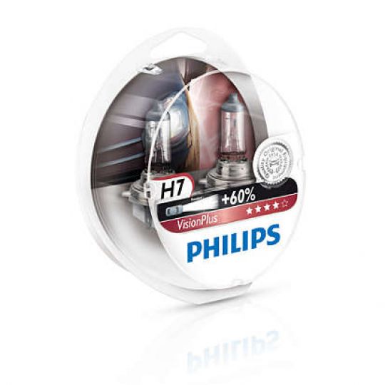 Philips VisionPlus (+60% света) - Лампочки автомобильные Philips VisionPlus (+60% света) - Лампочки автомобильные