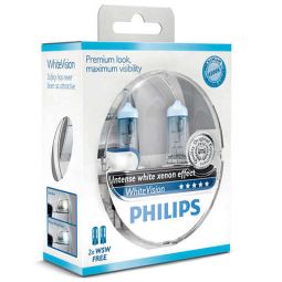 Philips WhiteVision (эффект ксенонового света) - Лампочки автомобильные
