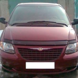 VipTuning Chrysler Voyager IV '01-07 Дефлектор капота "мухобойка"