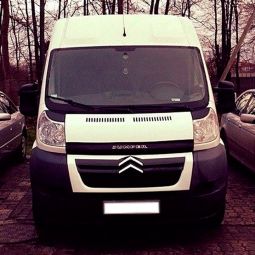 VipTuning Citroen Jumper II '06-14 Дефлектор капота "мухобойка"