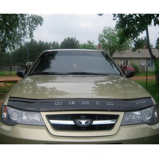 VipTuning Daewoo Nexia '08-16 Дефлектор капота "мухобойка" VipTuning Daewoo Nexia '08-16 Дефлектор капота "мухобойка"