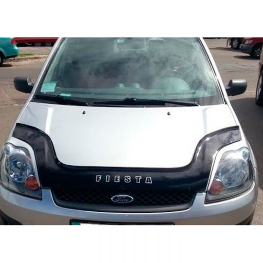VipTuning Ford Fiesta Mk6 '02-08 Дефлектор капота "мухобойка" VipTuning Ford Fiesta Mk6 '02-08 Дефлектор капота "мухобойка"