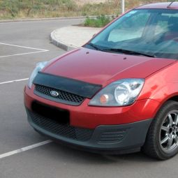 VipTuning Ford Fiesta Mk6 '02-08 (короткий) Дефлектор капота "мухобойка" VipTuning Ford Fiesta Mk6 '02-08 (короткий) Дефлектор капота "мухобойка"
