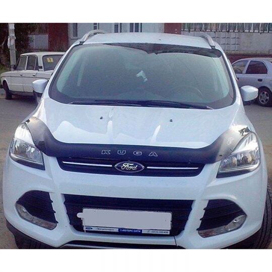 VipTuning Ford Kuga II '12-16 Дефлектор капота "мухобойка" VipTuning Ford Kuga II '12-16 Дефлектор капота "мухобойка"