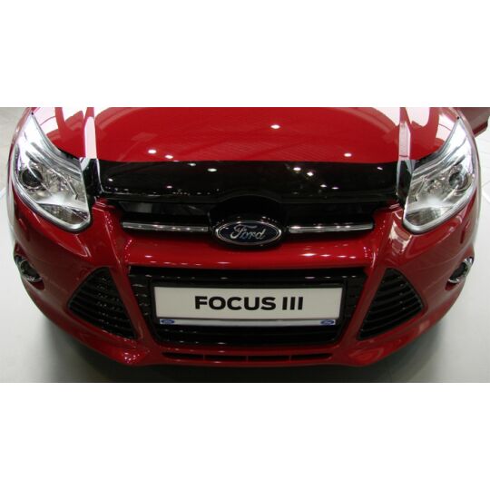 EGR Дефлектор капота "мухобойка" на FORD FOCUS III '11- с логотипом
