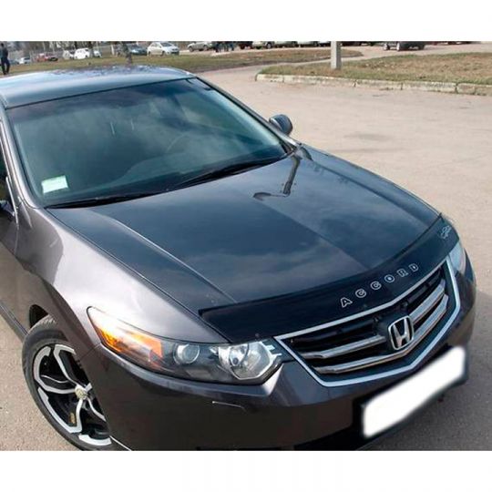 VipTuning Honda Accord VIII '08- Дефлектор капота "мухобойка" VipTuning Honda Accord VIII '08- Дефлектор капота "мухобойка"