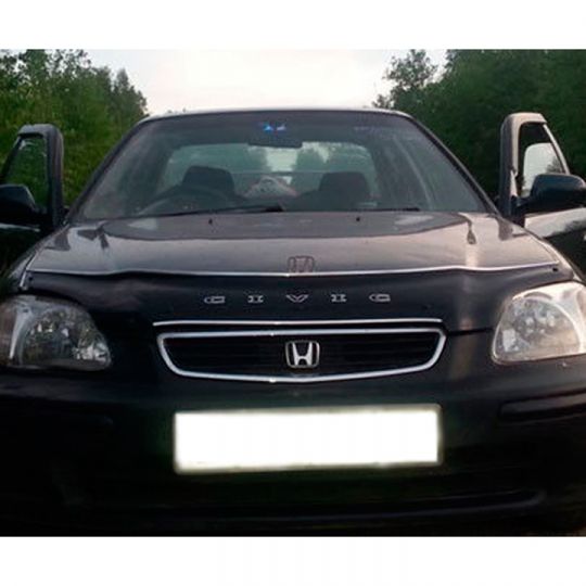 VipTuning Honda Civic VI '95-00 (Европа) Дефлектор капота "мухобойка" VipTuning Honda Civic VI '95-00 (Европа) Дефлектор капота "мухобойка"